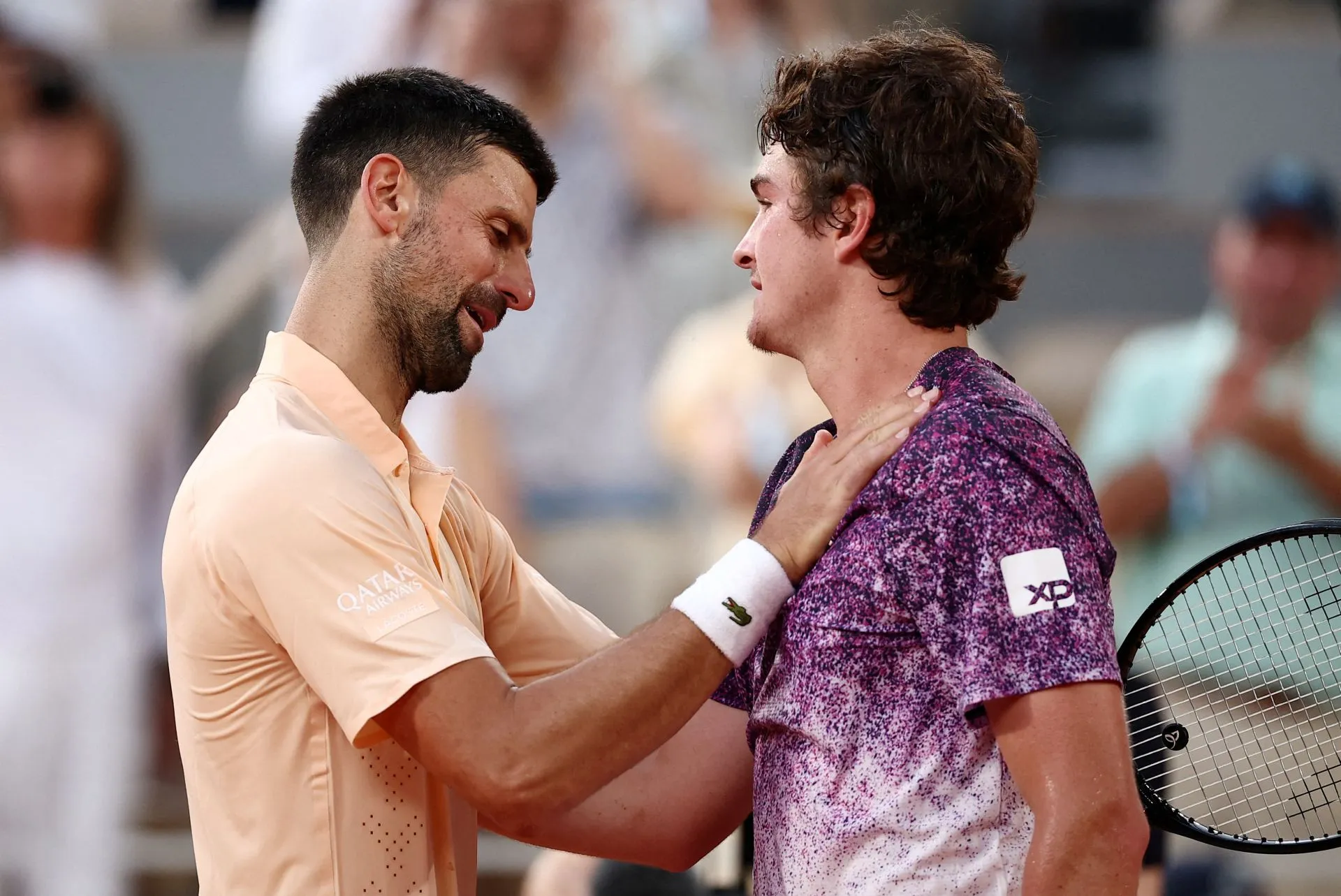 Teen sensation Fonseca comes of age by taming Djokovic at French Open