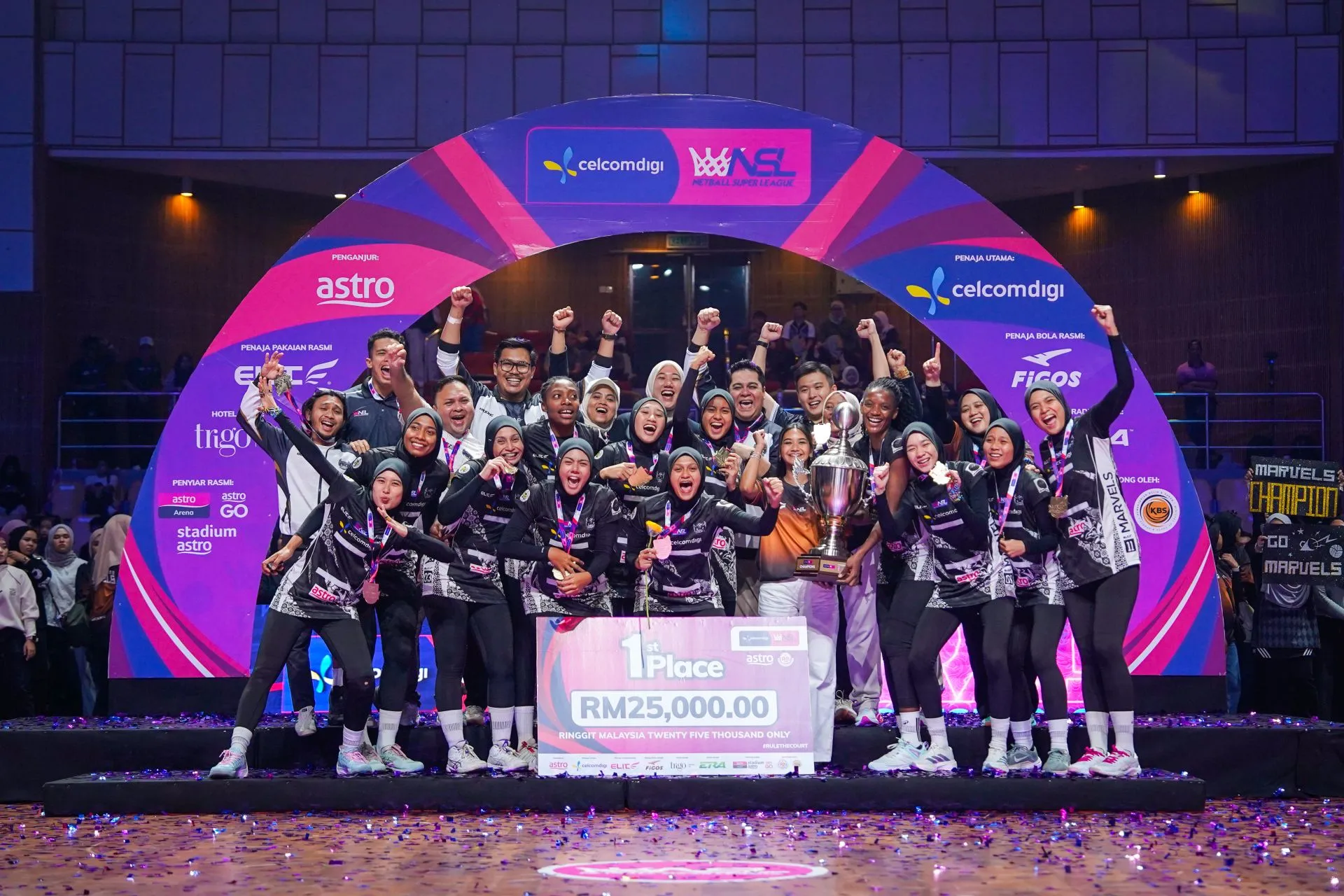 CelcomDigi NSL: Terengganu Marvels sempurnakan musim gemilang dengan gelaran juara