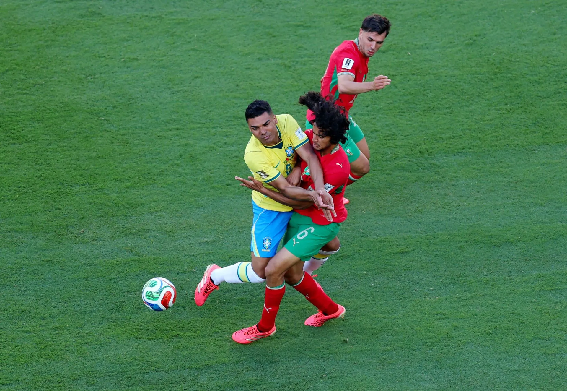 Teenage prodigy Bouaddi strides imperiously onto World Cup stage