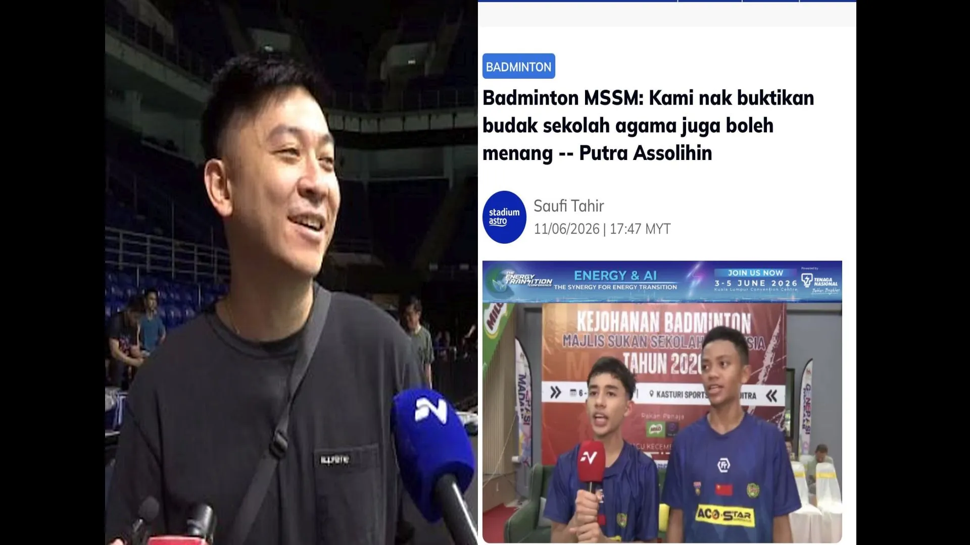 Tan Boon Heong mahu cari juara MSSM dari sekolah agama, tawar penghargaan khas