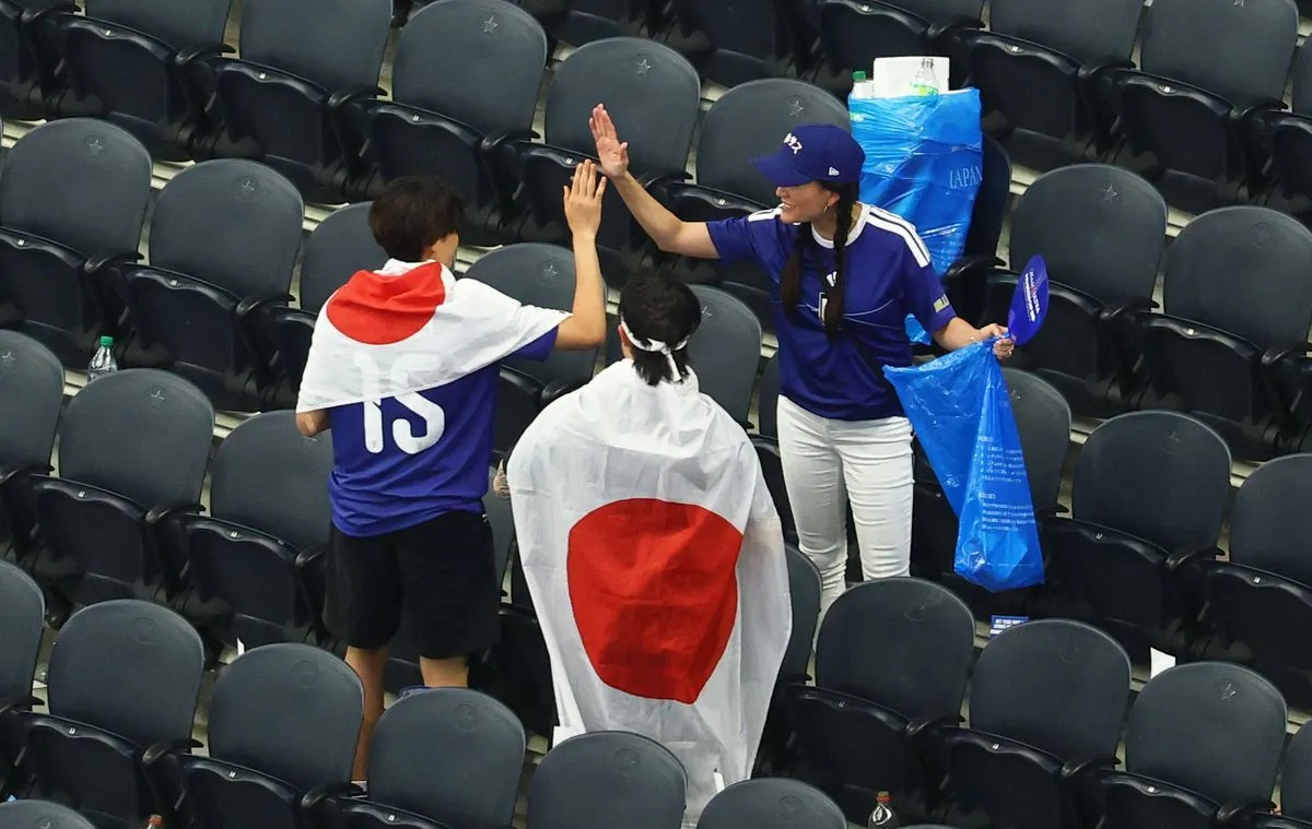'Ini budaya kami' – Penyokong Jepun sekali lagi curi perhatian di Piala Dunia