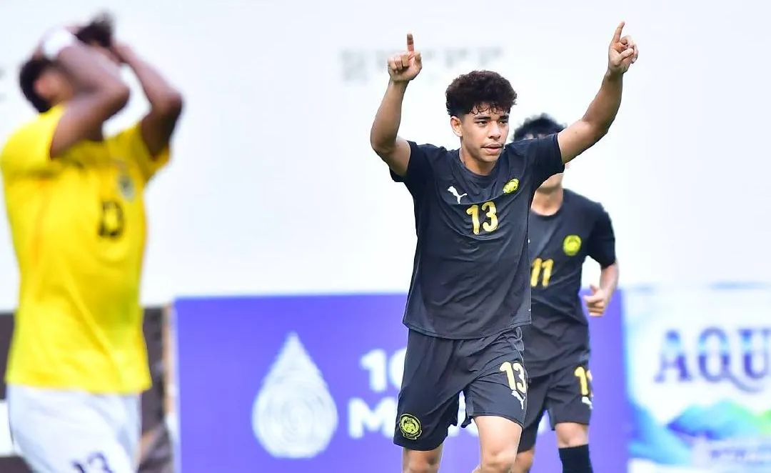 Piala ASEAN B-19: Malaysia benam Brunei penuh bergaya!