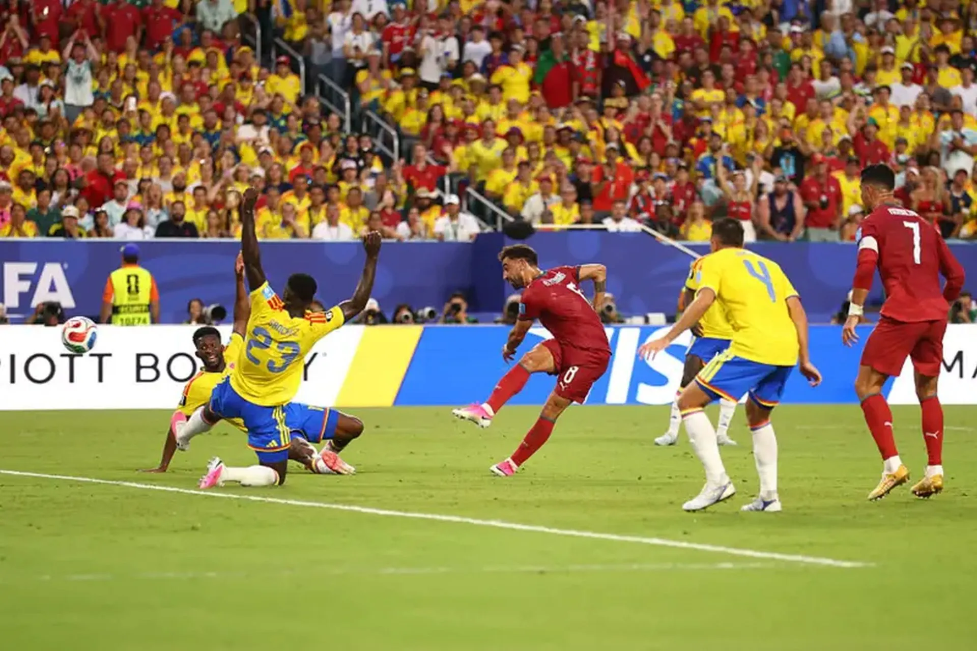 Piala Dunia 2026: Aksi sengit! Colombia, Portugal sama handal di separuh masa