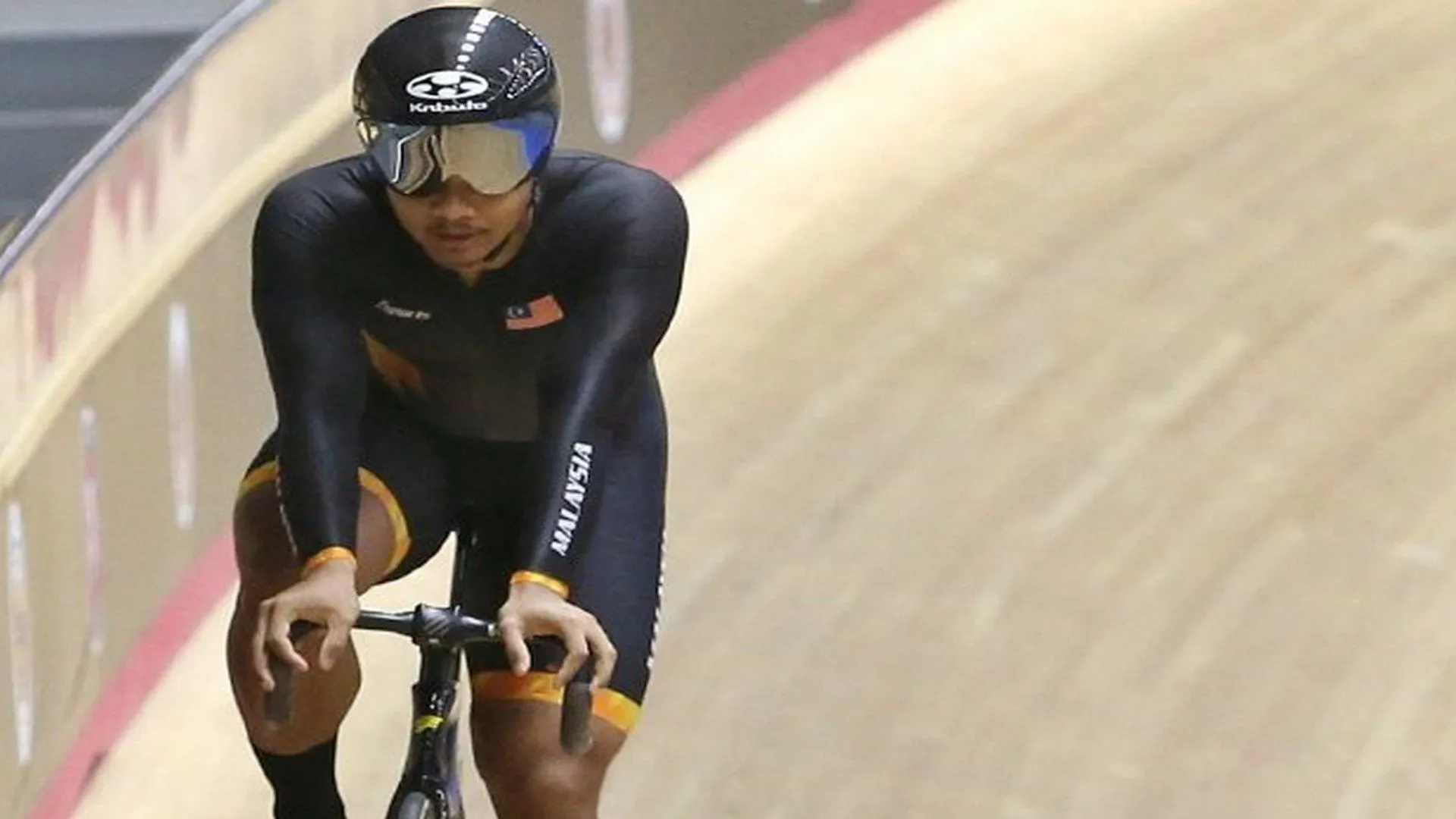 Ridwan Sahrom bangkit selepas cedera serius di Piala Dunia Trek UCI