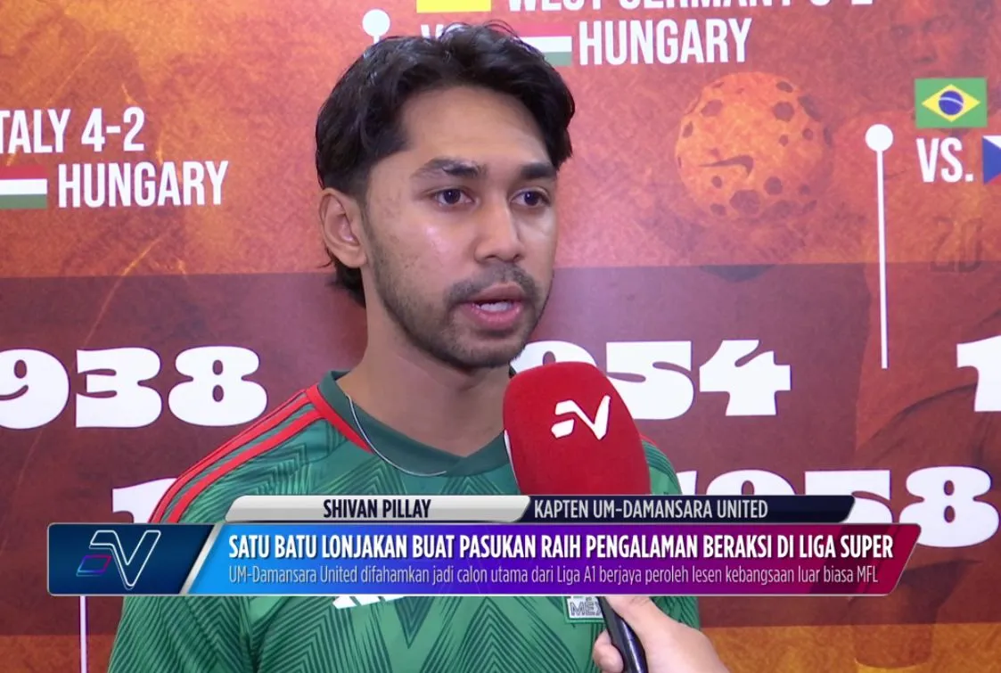 Shivan Pillay sedia ‘level up’ jika UM Damansara United beraksi dalam Liga Super