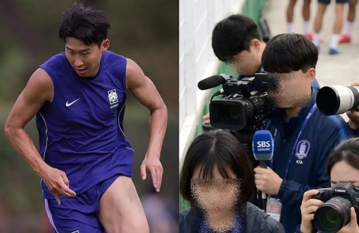 Wartawan Korea Selatan perlekeh Son Heung-min, dirakam ketika siaran langsung