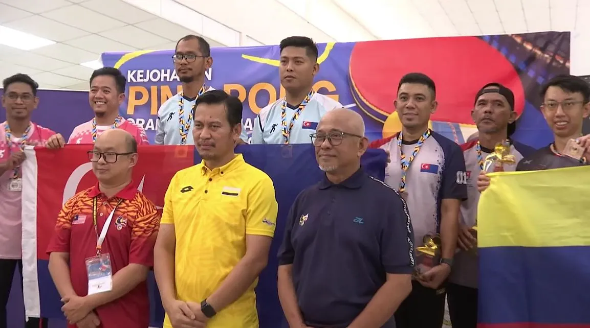 Johor dominasi hari terakhir Kejohanan Ping Pong Orang Pekak Malaysia