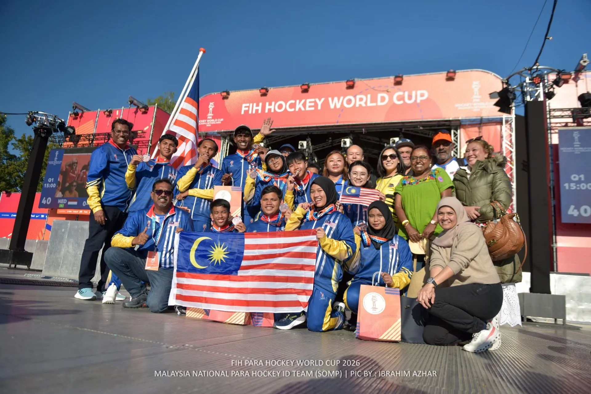 Para Hoki ID Malaysia cipta sejarah raih gangsa Piala Dunia Hoki Para ID 2026
