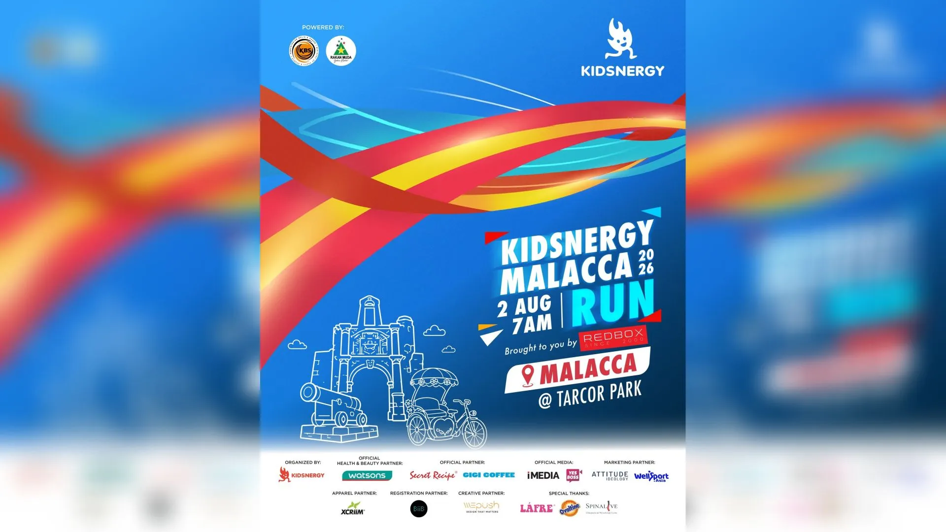 Kidsnergy kembali dengan wajah baharu, Melaka jadi destinasi edisi terbaharu