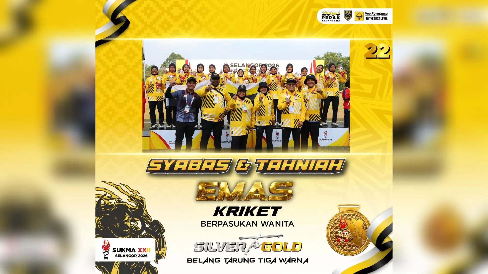 Selangor 2026: Perak kekal ratu kriket T20, tuan rumah tewas tipis