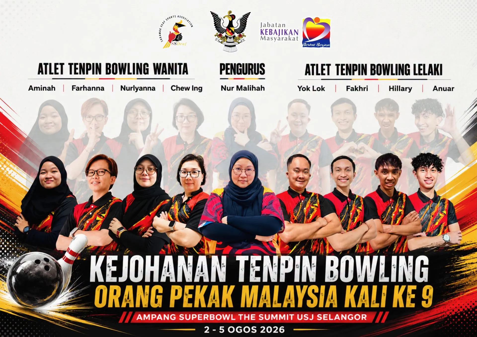 Boling Orang Pekak Kebangsaan: SSDeaf perbaiki kelemahan teknikal, sasar kejuaraan kelima