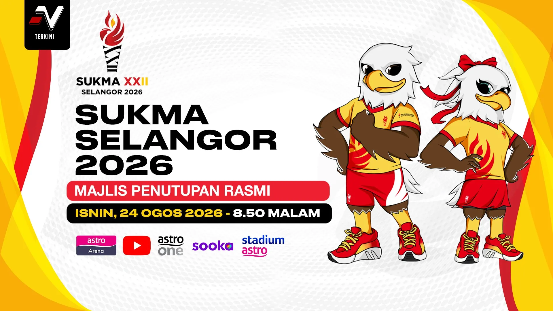 Upacara Penutup Sukma 2026