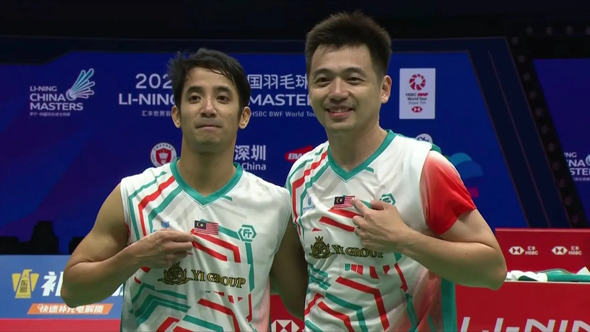 Masters China: Aksi penuh dramatik! Azriyn-Wee Kiong ke separuh akhir