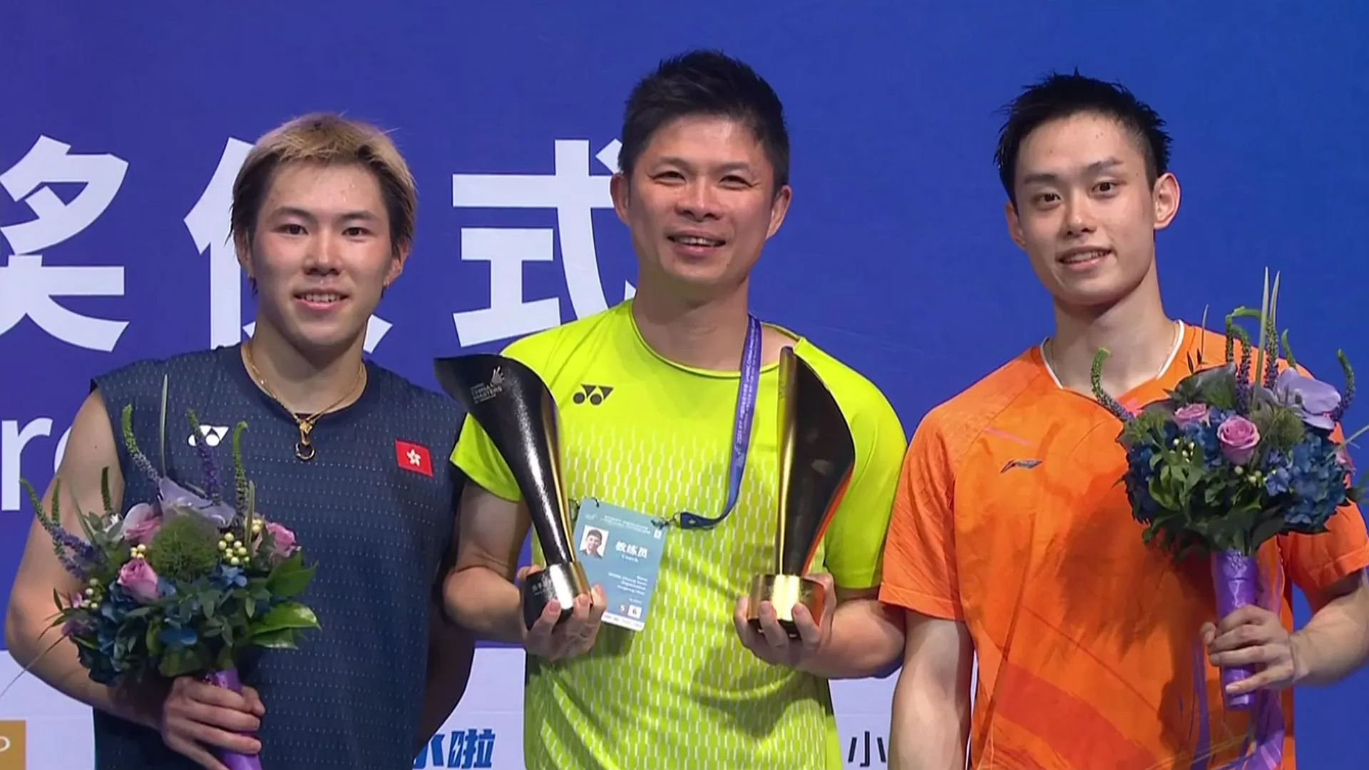 Masters China: Pemain Hong Kong ‘angkat’ Wong Choong Hann selepas kejayaan 1-2
