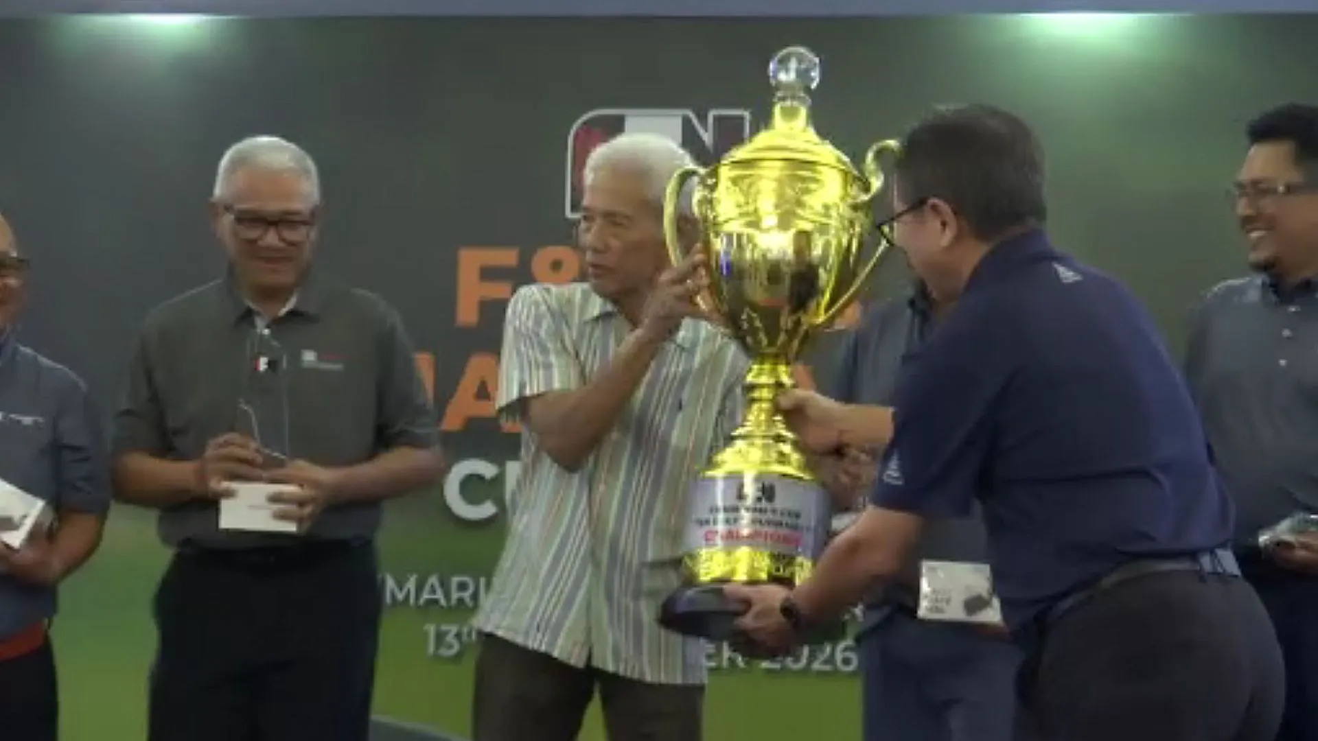 Tengku Bendahara Perlis serlah aksi di F&N HB Chairman’s Cup, muncul naib juara
