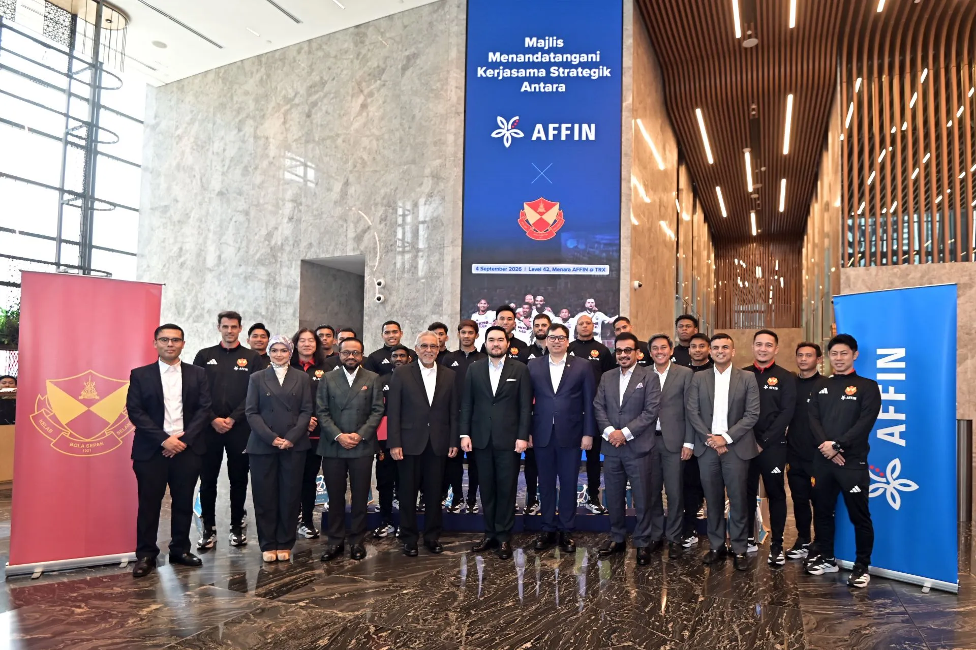 AFFIN jadi rakan perbankan rasmi Selangor FC