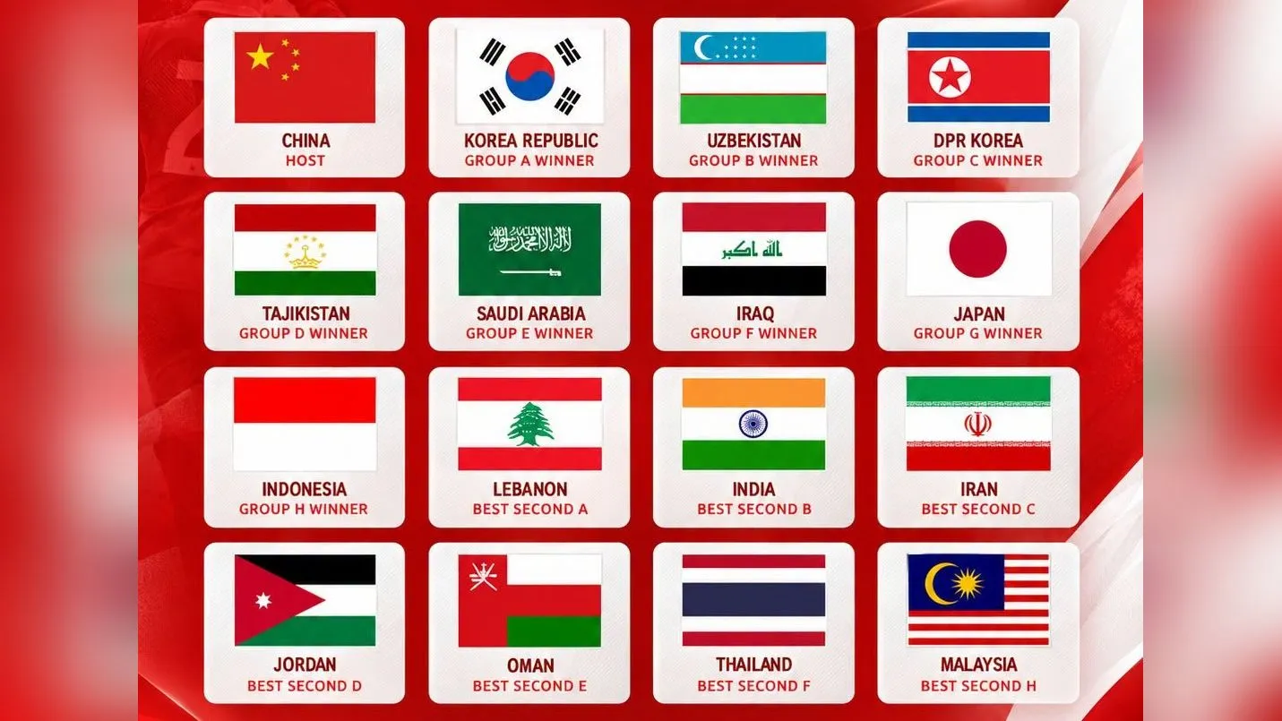 senarai pasukan layak piala asia b-20