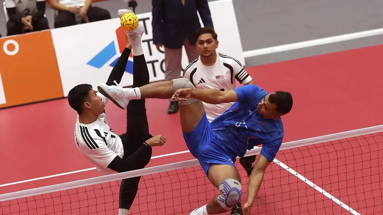 Takraw Malaysia buru emas