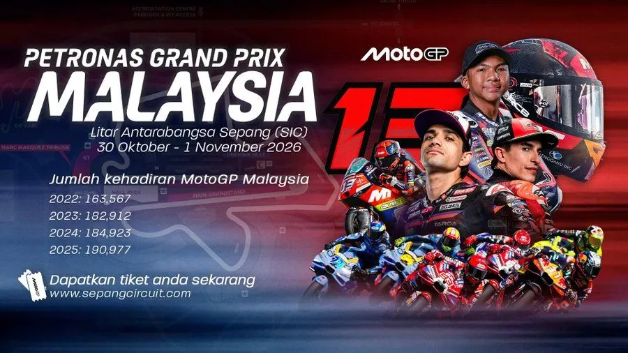 MotoGP: Kehadiran peminat MotoGP Malaysia terus meningkat