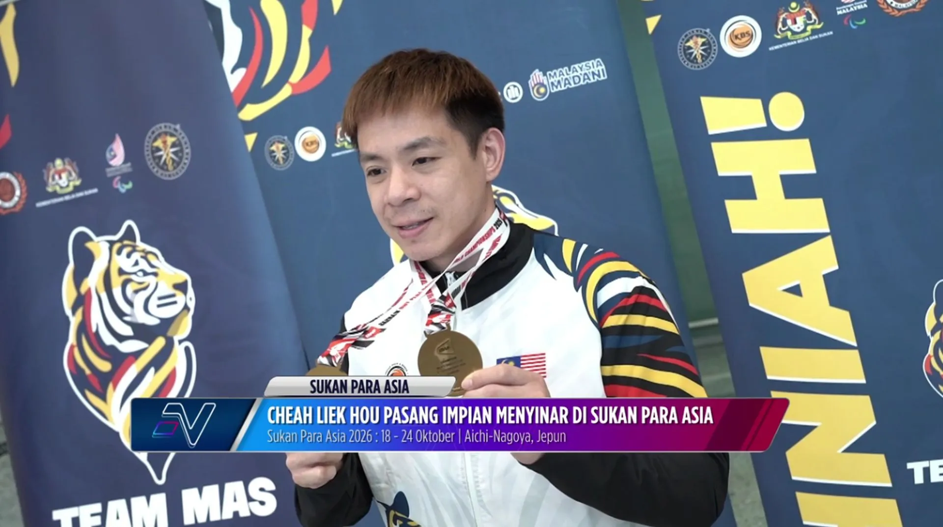 Para Asia 2026: Liek Hou buru emas berganda