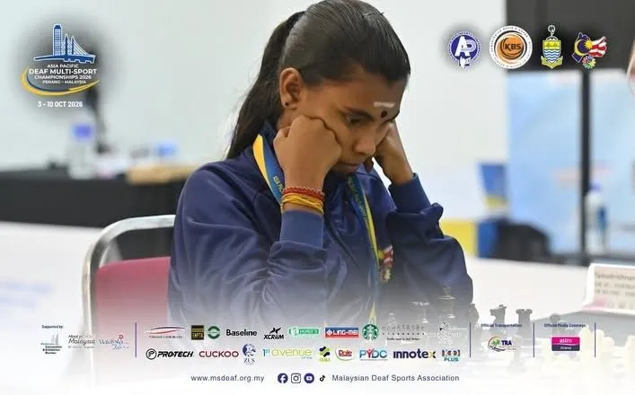 Kejohanan Asia Pasifik: Atlet Malaysia berusia 13 tahun cipta kejutan, raih emas catur pekak