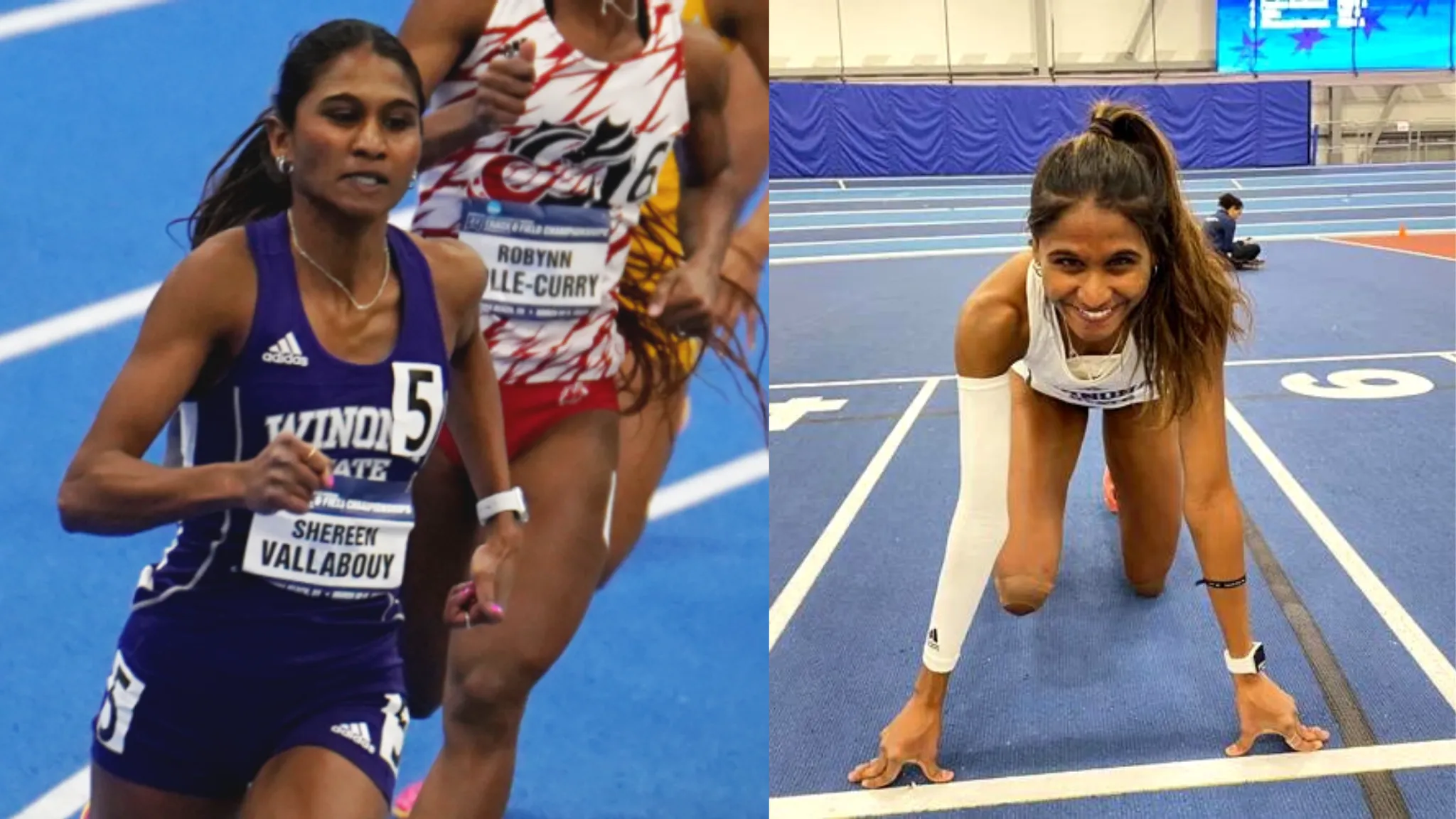 National Sprinter, Shereen Capped The NCAA Division II Champion | Ulagam