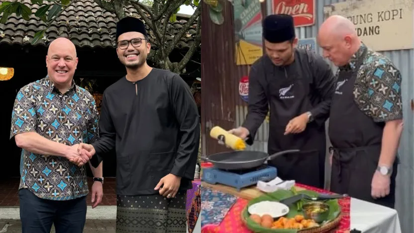 Khairul Aming Showcases Culinary Skills to New Zealand's Prime Minister ...