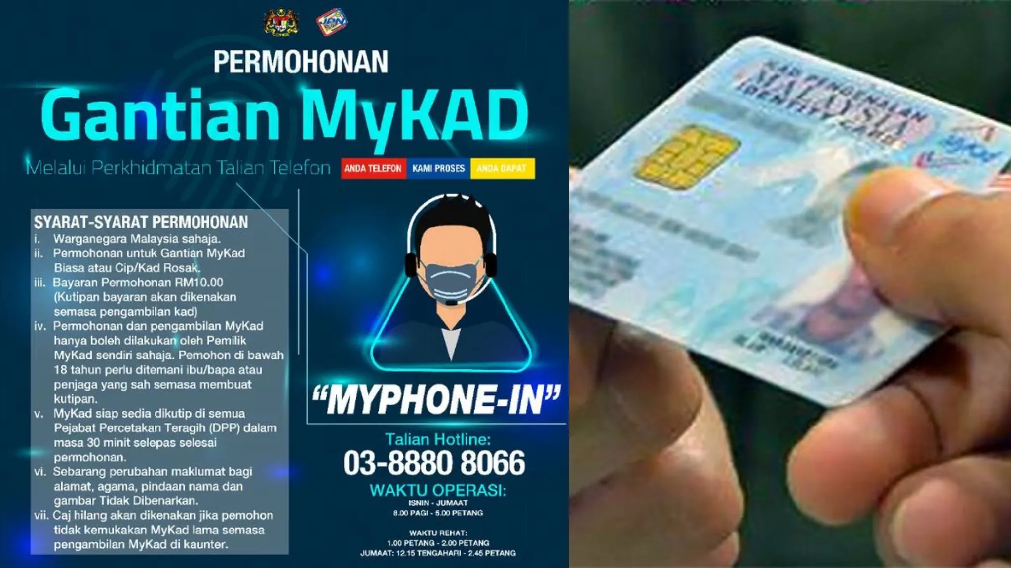 Do You Know That You Can Replace Your MyKad Using Your Phone in Just 30 ...