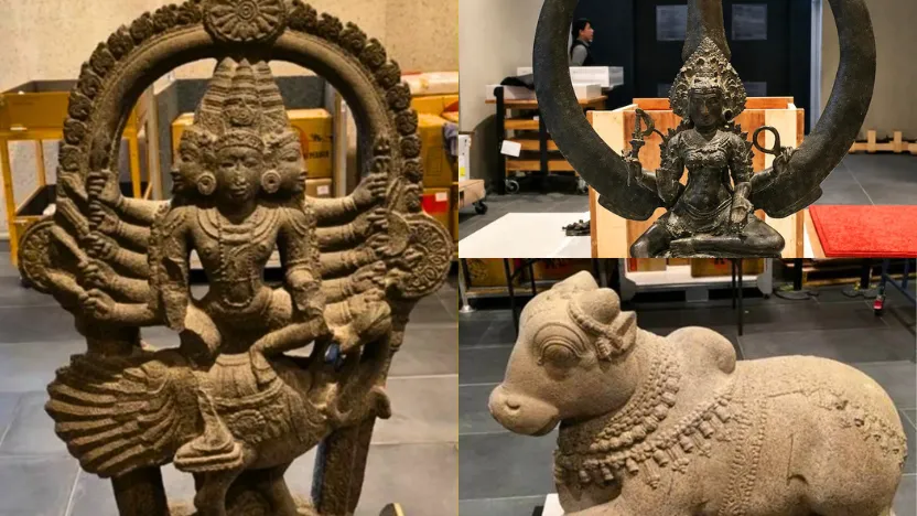 Three Priceless Chola-Era Artefacts to Return to Tamil Nadu from Australia