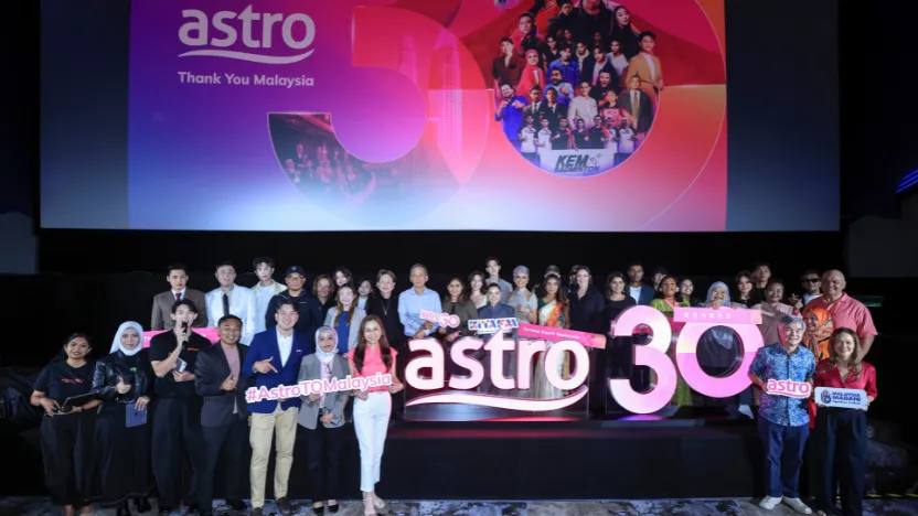 Astro Celebrates 30 Years with a Heartfelt Thank You to Malaysians