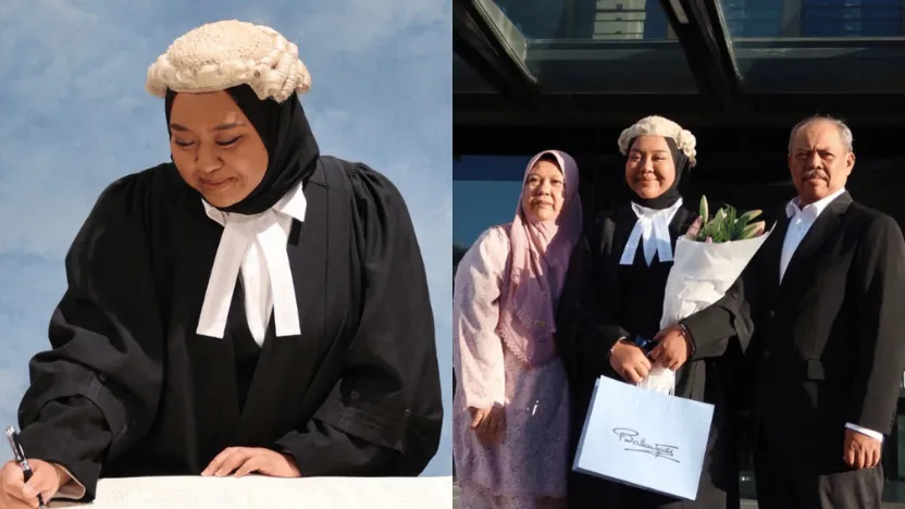 Nur Zahirah Khairudin : She Sold Kuih, Cleaned Motel Rooms And Studied Law
