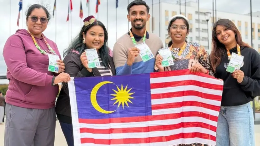 15 Malaysian Indian Youth Among 52 Delegates Representing Malaysia In Russia