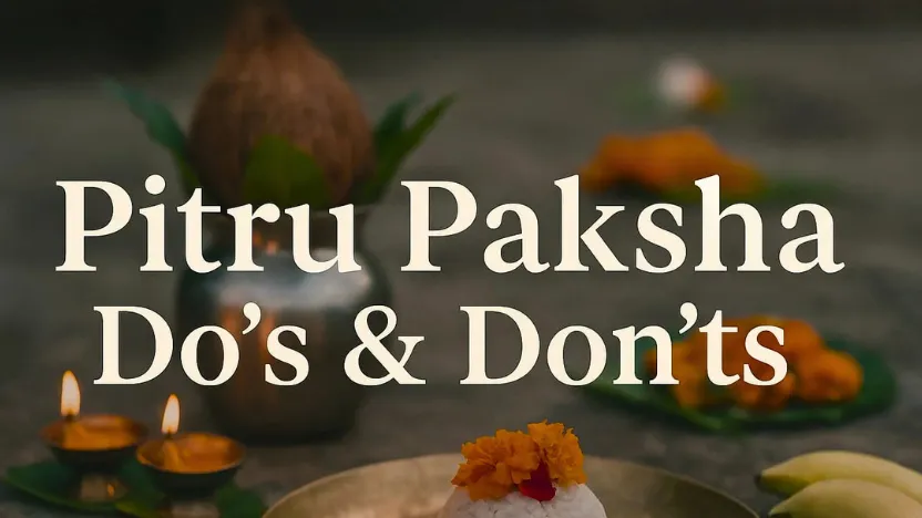 Pitru Paksha Begins 27 September: What Should You Do to Honour Your Ancestors?