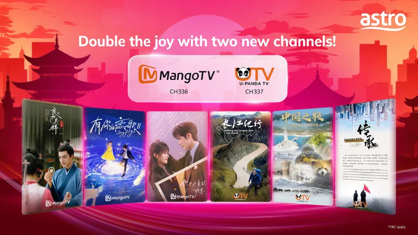 Astro Launches Mango TV, U Panda TV and the Pokémon Pop-Up Channel This October