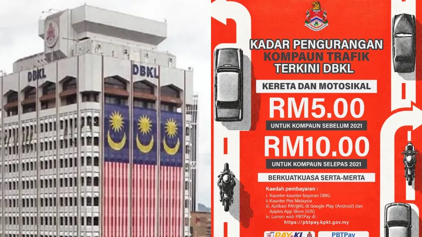 DBKL Reduces Traffic Summonses to RM5 and RM10 With Immediate Effect