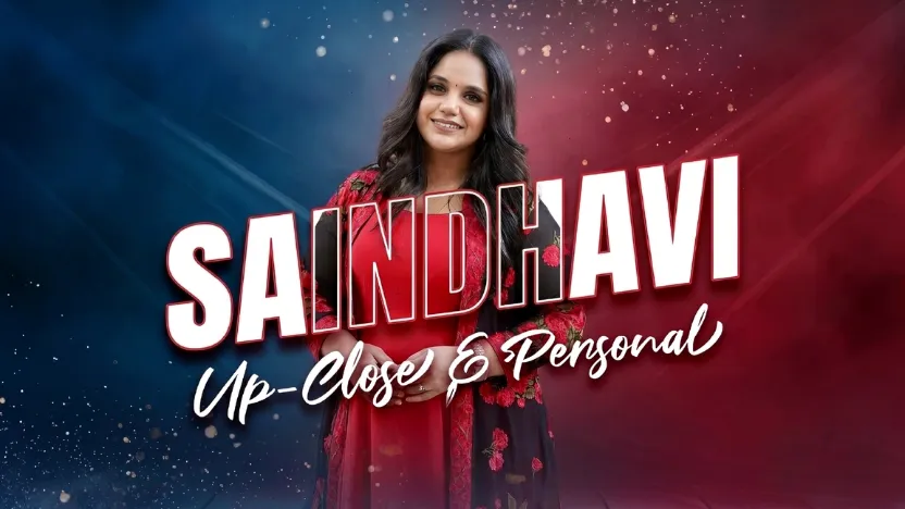 ‘Up-Close & Personal: Saindhavi’ , A Concert to Look Forward to This Weekend