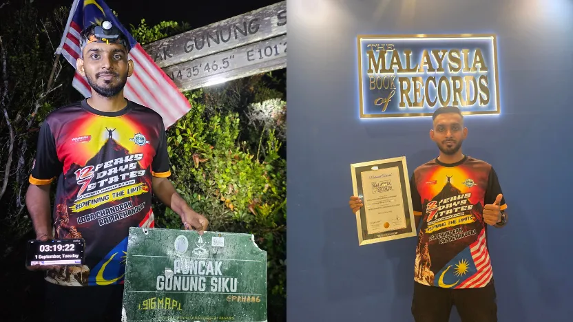 Loga Chandran Conquered 12 Peaks in Just 7 Days & Turned His Limits Into a Record-Breaking Achievement