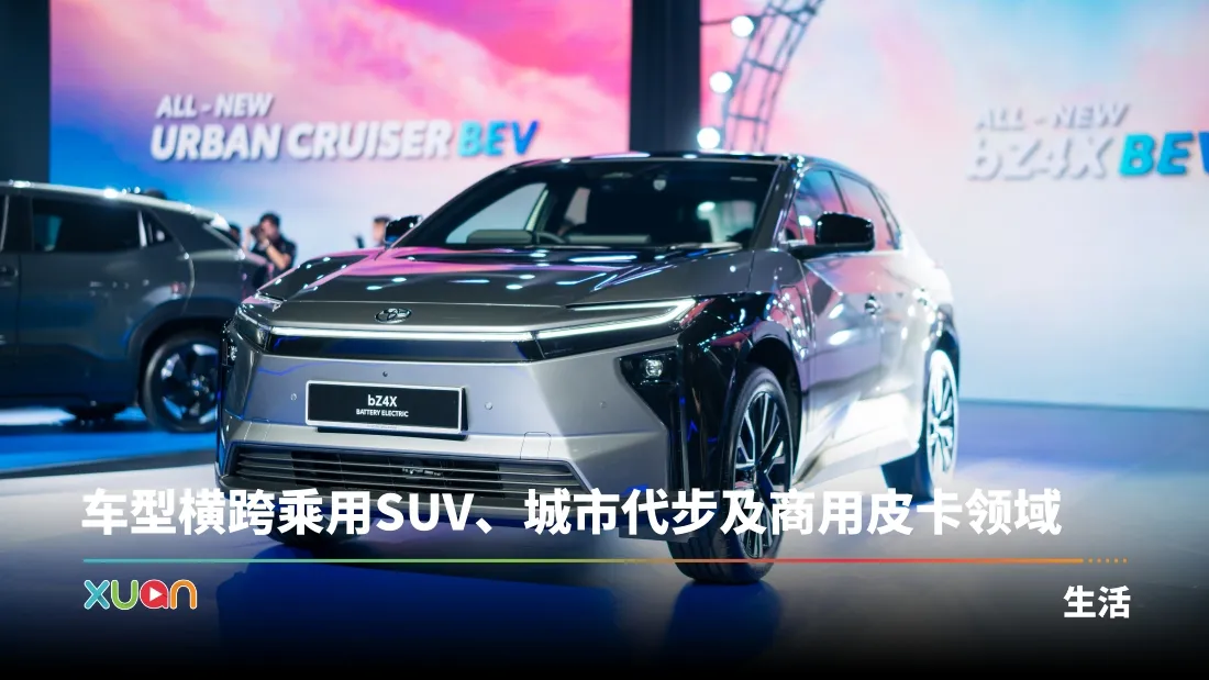 Toyota推三款电池电动车！