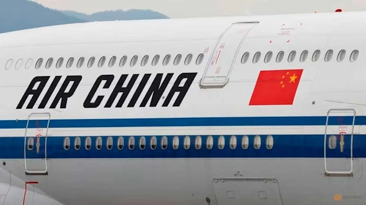 An Air China plane is seen in Seoul, South Korea, on May 26, 2024. (File photo: Reuters/Kim Soo-hyeon)