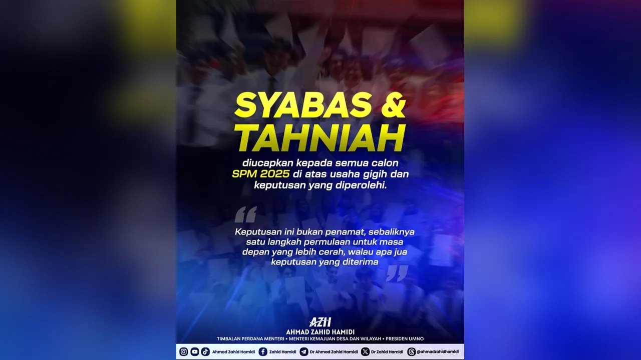 Sumber: Zahid Hamidi