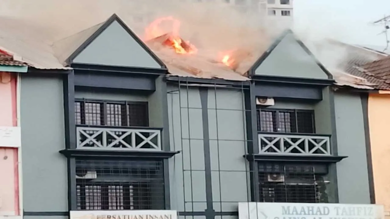 Maahad Tahfiz Terbakar