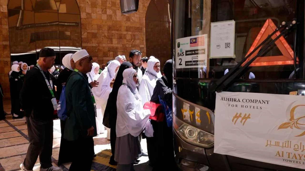 bas ulang alik, Masjidil Haram, jemaah haji Malaysia_ASTRO AWANI
