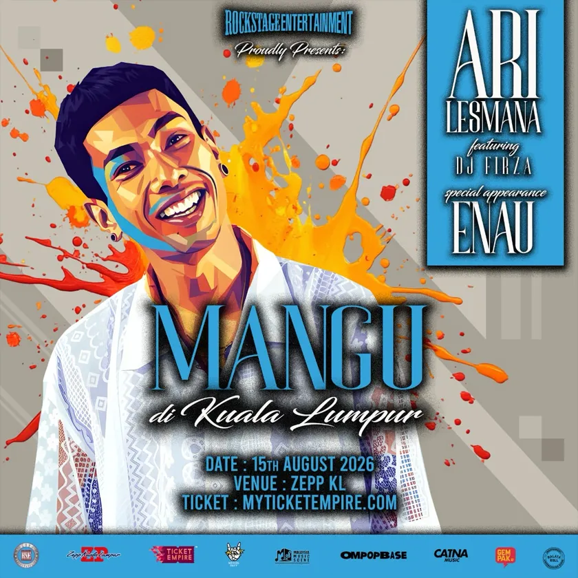 Ari Lesmana pertaruh konsert Solo 'MANGU' di Zepp KL Ogos Ini