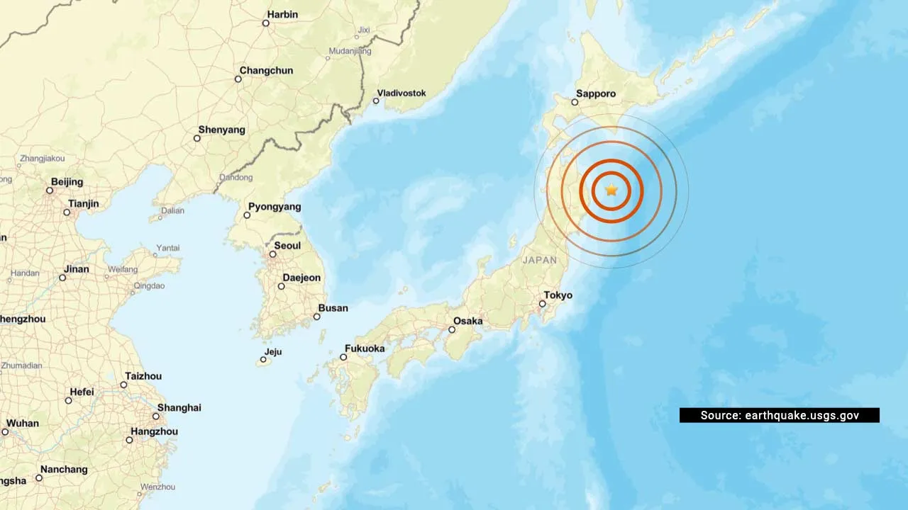 Gempa Miyako, Japan