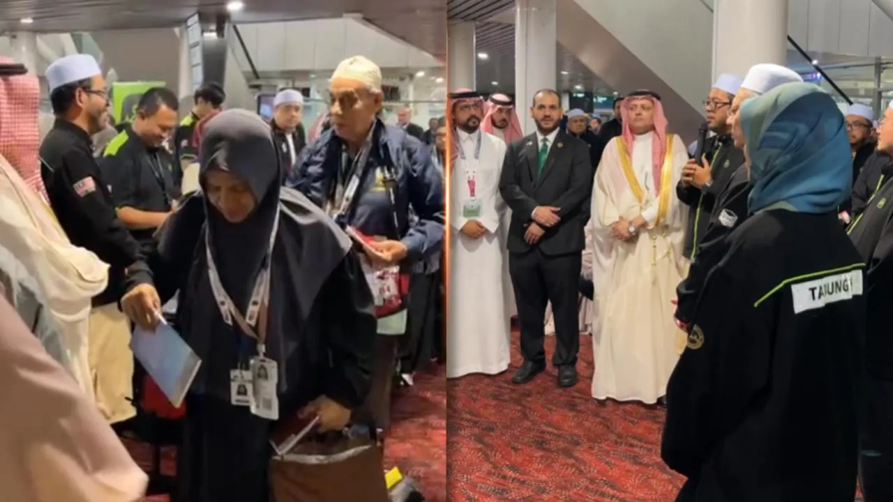 Siaran langsung pelepasan Jemaah Haji penerbangan pertama KT001 bagi Musim Haji 1447H/2026M ke Tanah Suci.