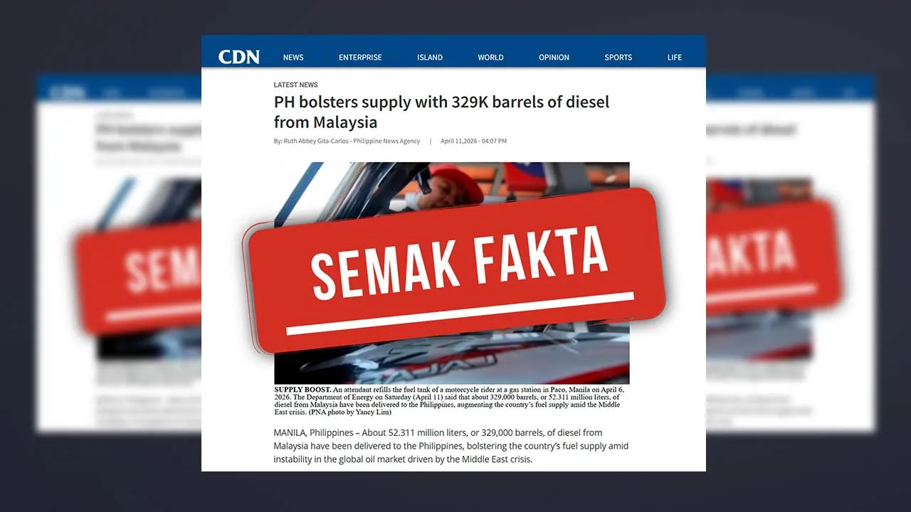 PH bolsters supply with 329K barrels of diesel from Malaysia