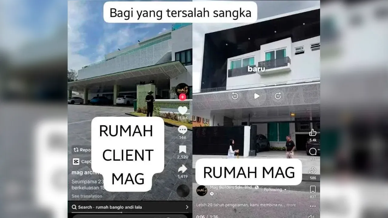 Perkongsian pengarah firma arkitek berkenaan berhubung isu rekaan rumah mirip kes seleweng dana RM230 juta._SINAR HARIAN