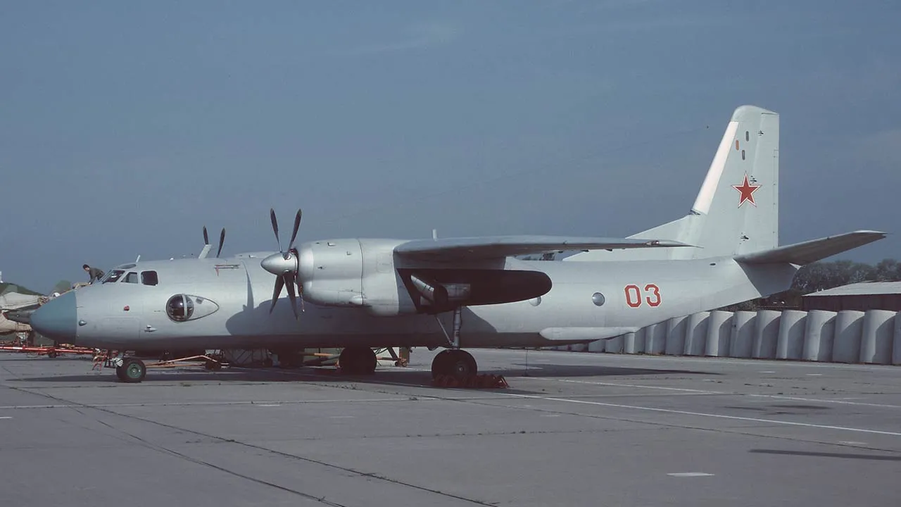 antonov an-26, russian military plane crash