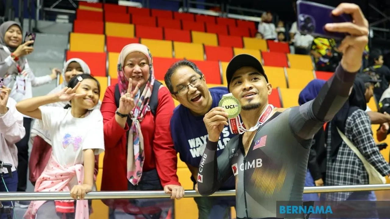 Malam Yang Teristimewa - Azizulhasni Awang -- BERNAMA