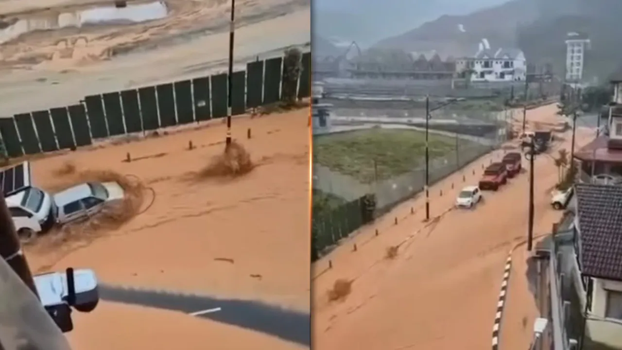 banjir lumpur, Camerons Highlands. Kredit: Thread @farah.ilyanaa